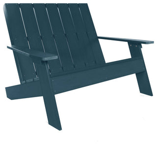 Italica Modern Adirondack Conversation Set, Nantucket Blue