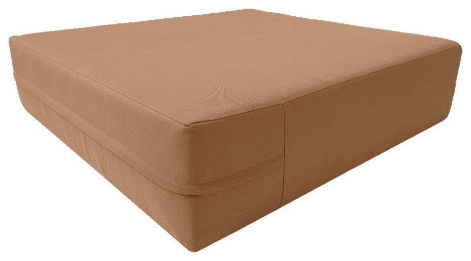 |COVER ONLY| Outdoor Knife Edge Small Deep Seat Backrest Pillow Slipcover AD104