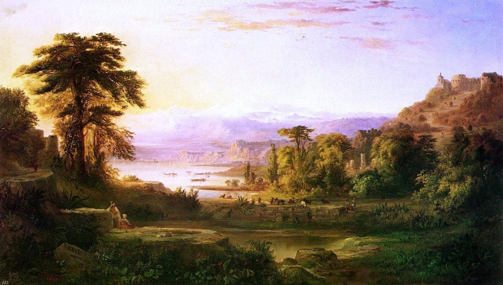 Robert Scott Duncanson Dream of Italy Wall Decal