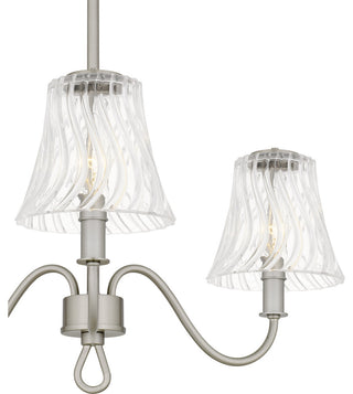 Quoizel MCK1722 McKinney 3 Light 22"W Semi-Flush Ceiling Fixture - Brushed