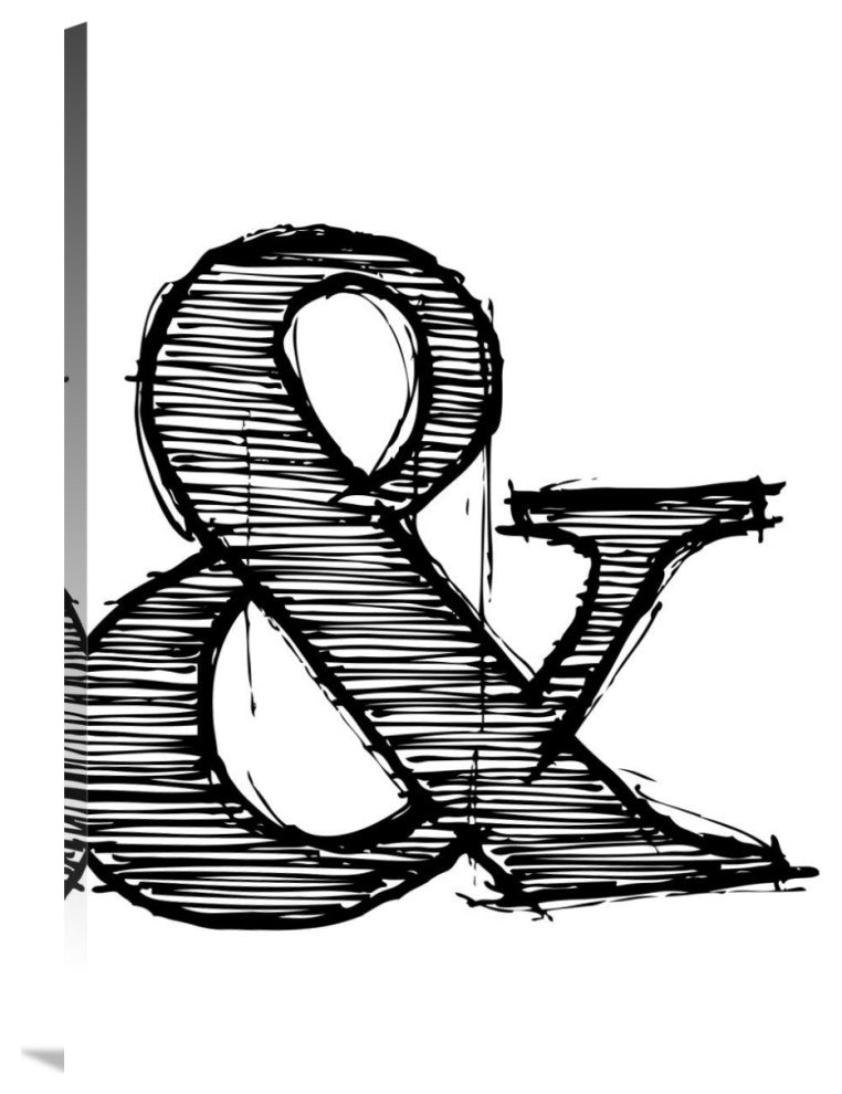 "Ampersand Poster 1" Fine Art Print