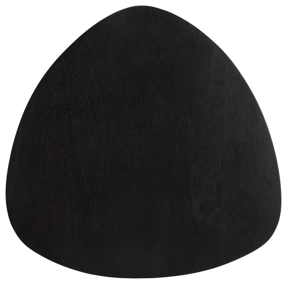 Tora End Table, Black, 20"