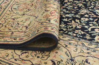 Pak-Persian Crispin Navy /Beige Rug, 8'0x9'10