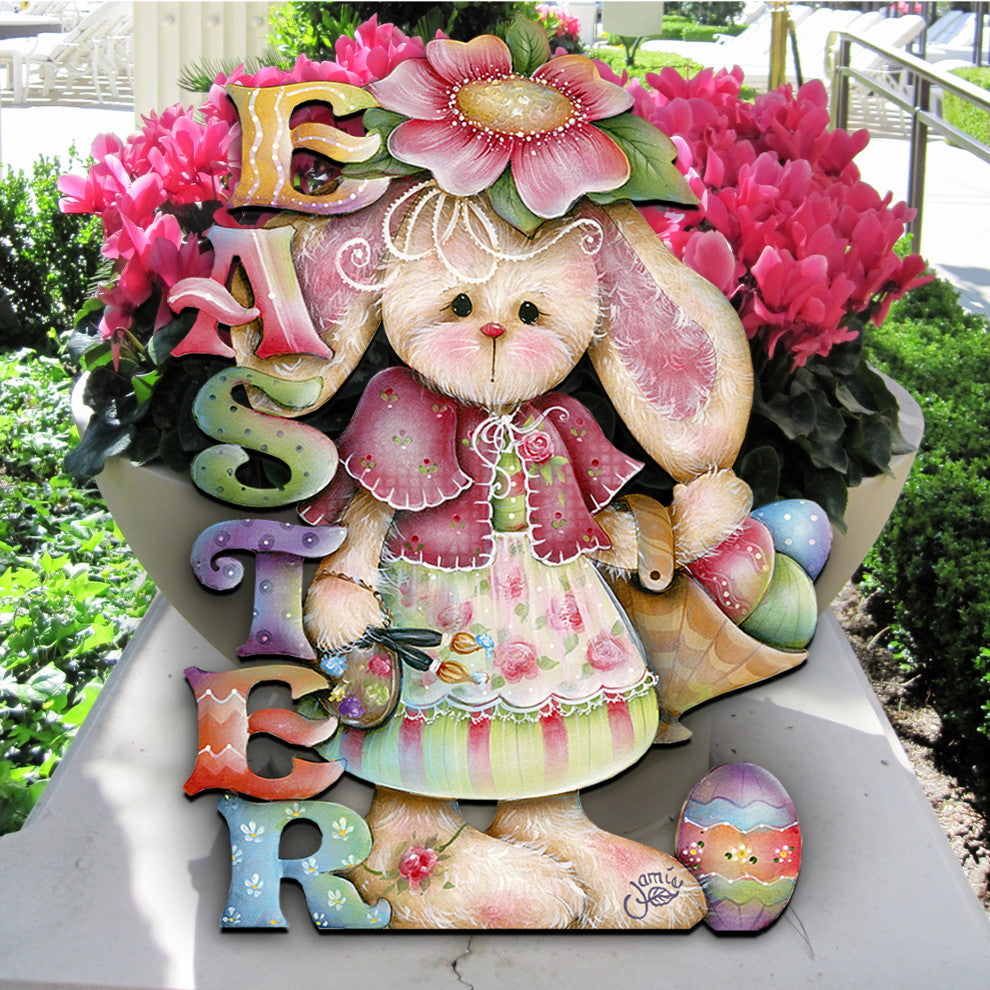 The Easter Bunny Door Hanger