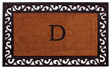 Rembrandt Monogram Doormat 22"x36", Letter D