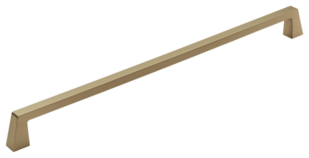 Amerock Blackrock Appliance Pull, Golden Champagne, 18" Center-to-Center