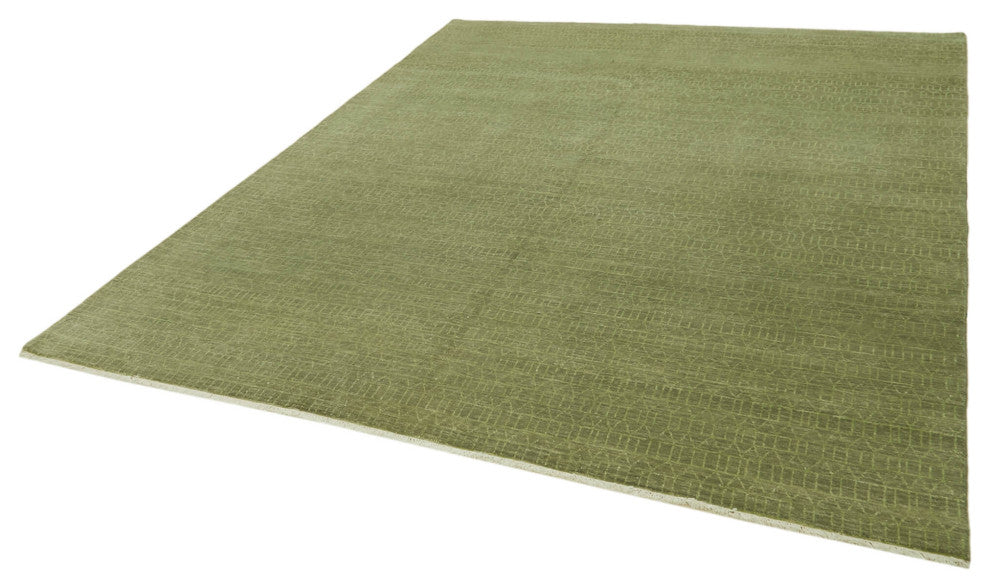 Rug N Carpet - Handwoven Oriental 7' 11'' x 10' 1'' Wool Oushak Area Rug