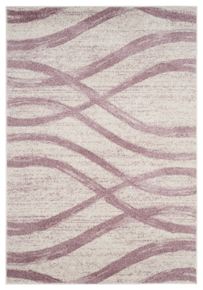 Safavieh Adirondack Adr125L Floral Rug, Cream/Purple, 2'6"x4'0"