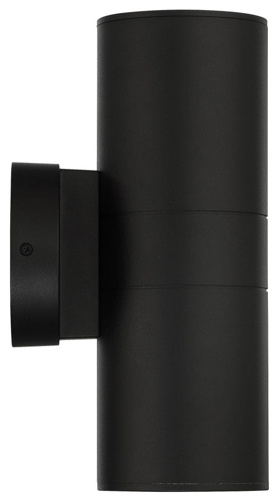 Matira Bi-Directional Outdoor LED Wall Mount, Black
