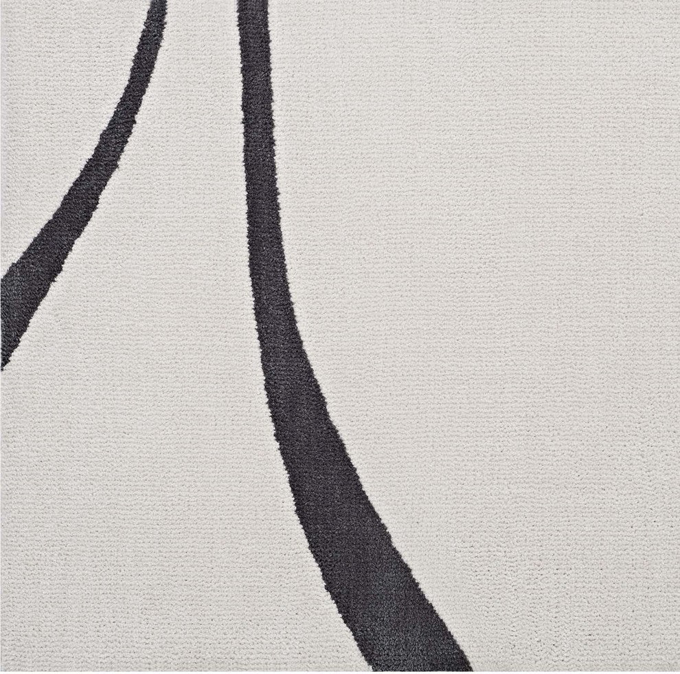 Therese Abstract Swirl 8x10 Area Rug