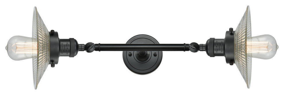 Innovations Lighting 208L-Bk-G2 2 Light Adjustable Vanity Light