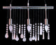 Artistry Lighting Chorus Line Collection Crystal Chandelier, 20x06x40