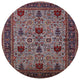 Ahgly Company Indoor Round Mid-Century Modern Area Rugs, 3' Round