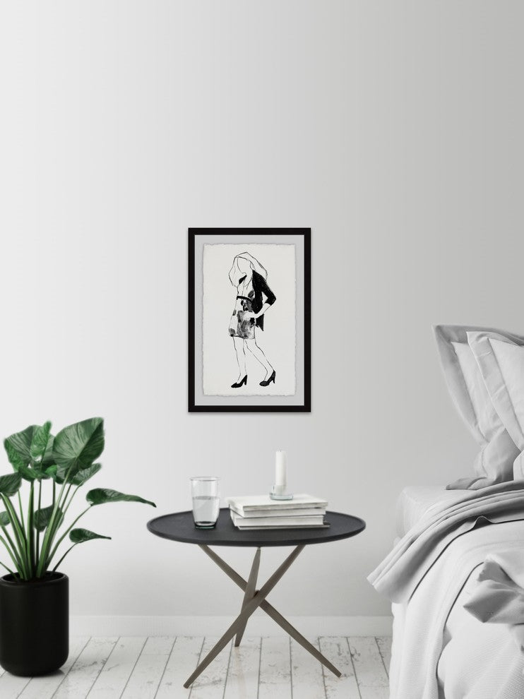 "Dress for Success" Framed Painting Print, 16"x24"