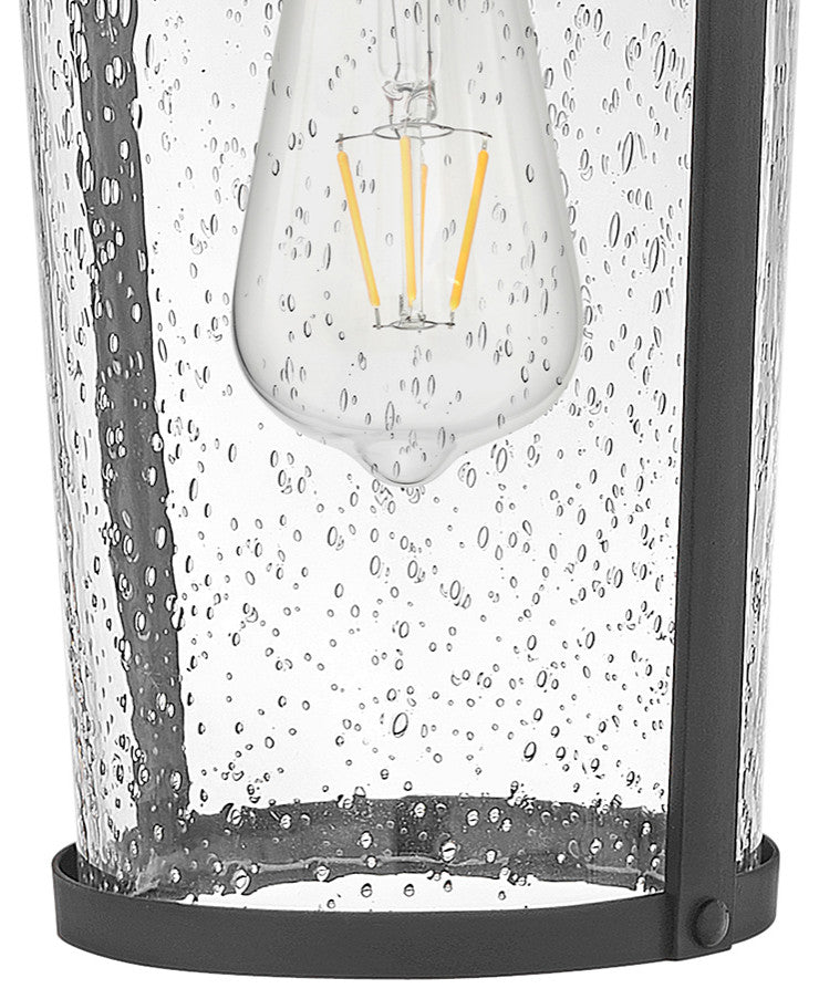 Lark Banks 15" Small Outdoor Wall Mount Sconce, Black