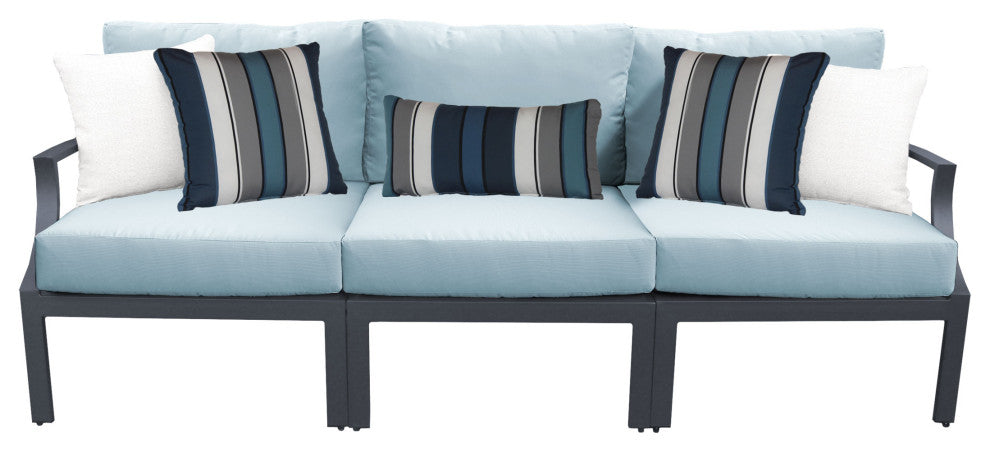 Lexington 3 Piece Outdoor Aluminum Patio Furniture Set 03c Spa