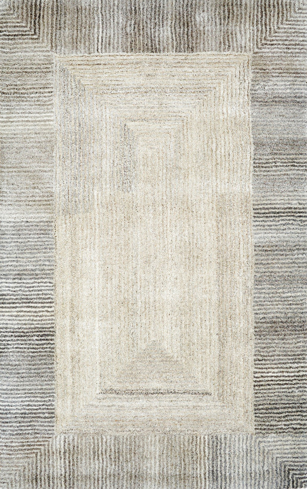Posh 7810-727 Area Rug, Gray, 8''x11''