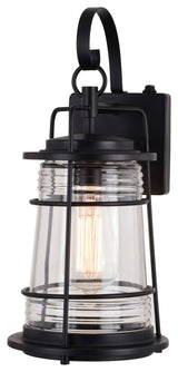 Montauk 1-Light Outdoor Wall Mount, Textured Black