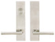 Frankfurt Lever, Tubular Dummy Entry With Dummy Cylinder, Left Hand