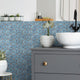 Hudson Rhombus Porcelain Mosaic Tile Sample