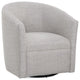 Catania Modern / Contemporary Sea Oat Beige Fabric Swivel Chair