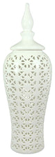 Dolomite Decorative Jar With Cover