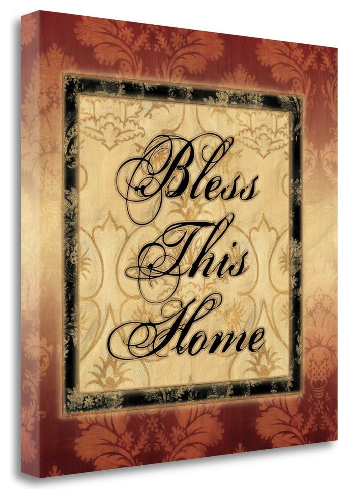 "Bless This Home" By Piper Ballantyne, Giclee Print on Gallery Wrap Canvas