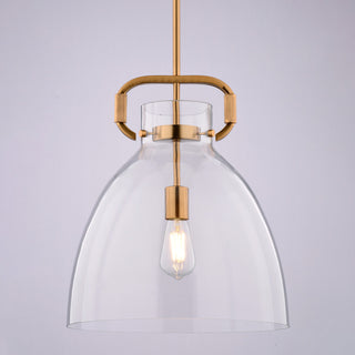 Vaxcel Lighting P0431 Madrona 14"W Pendant - Black