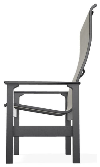 Leeward Sling Outdoor Supreme Armchair, Ella/Black