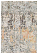 Presidential Modern Lime, Peach Area Rug, 2'x3'3"