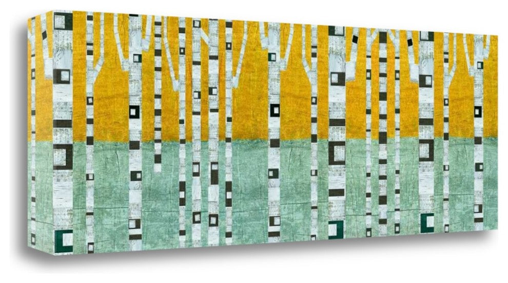 "Birches In Early Winter" By Michelle Calkins, Giclee on Gallery Wrap Canvas