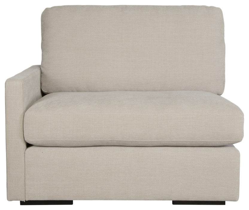 Uttermost Refuge Sand Left Arm Facing Sofa