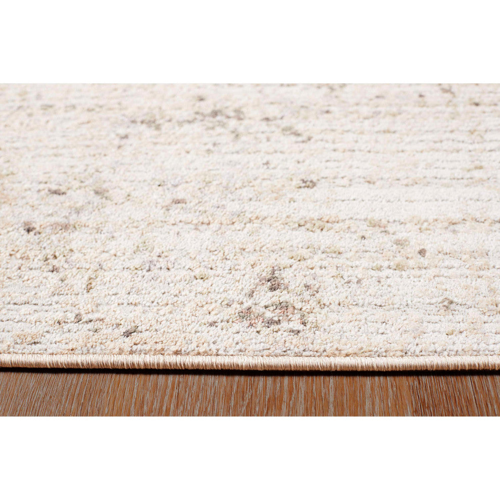 Sahara Abstract Machine Made Indoor Area Rug, 5'3"x7'3", Multi
