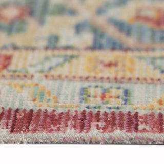 Ceniscia Haven Vintage Polyester Area Rug, Red, 2'6"x8'