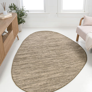 Callan Modern Rustic Abstract Indoor/Outdoor Shaped Area Rug