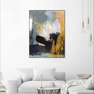 "Incite II" Framed Canvas by Giant Art 30"x40"