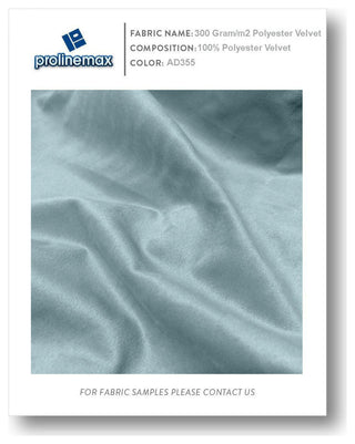 STYLE V6 TwinXL Velvet ContrastPipe Indoor Daybed Bolster Pillow|CoverOnly|AD355