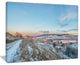 "Stavropol Region North Caucasus" Landscape Print Wall Art, 20"x12"