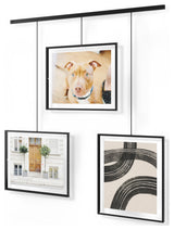 Umbra Exhibit Set of Three 8x10 Picture Frames, Black