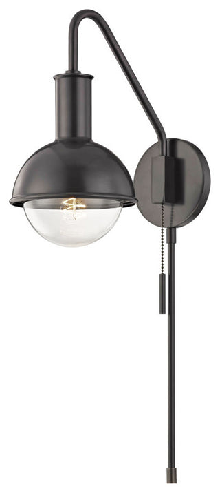 Mitzi HL111101 Riley 1 Light 12"H Wall Sconce - Old Bronze