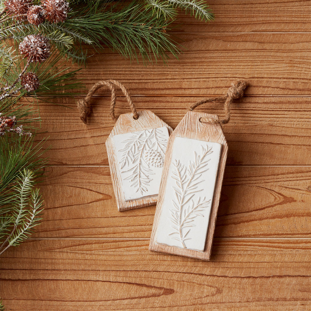 Pine Branch Tag, 6-Piece Set