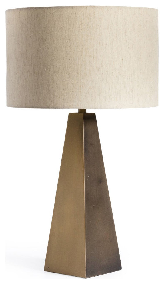 Leander Table Lamp-Dark Antique Brass