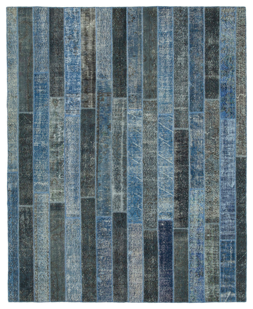 Rug N Carpet - Handmade Oriental 8' 2" x 10' 1" Decorative Patchwork Area Rug