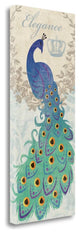 "Elegant Peacock" By Piper Ballantyne, Giclee Print on Gallery Wrap Canvas