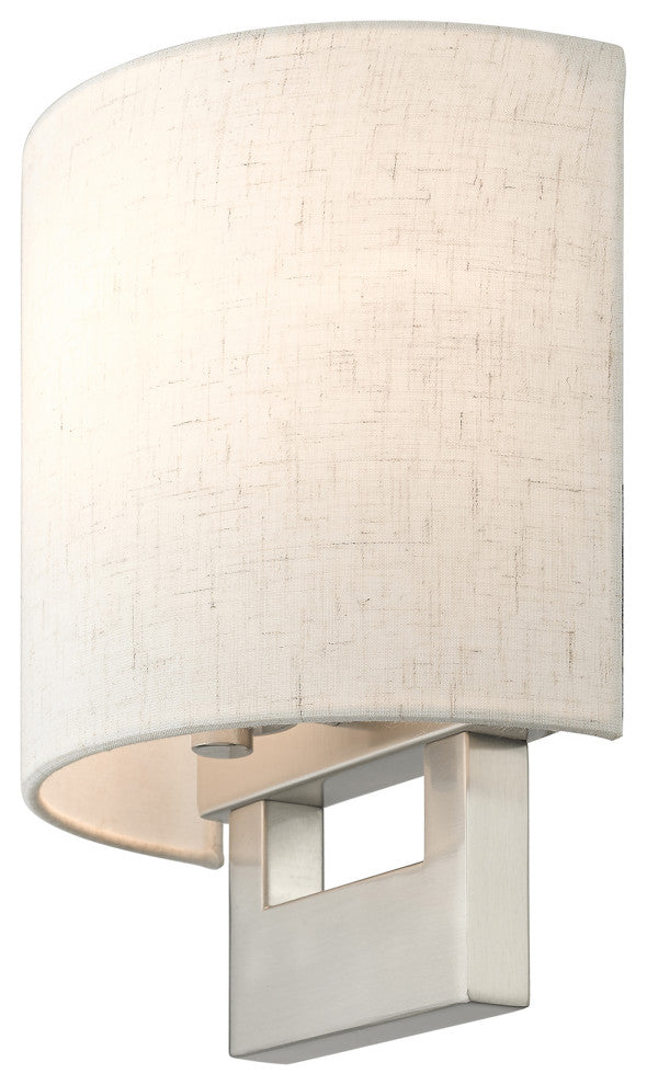 ADA Wall Sconces 1-Light Brushed Nickel Petite ADA Sconce