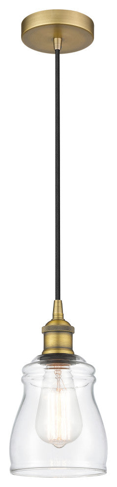 Innovations 616-1P-BB-G392-LED 1-Light Mini Pendant, Brushed Brass