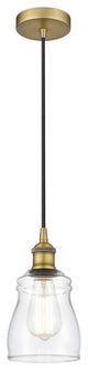 Innovations 616-1P-BB-G392-LED 1-Light Mini Pendant, Brushed Brass