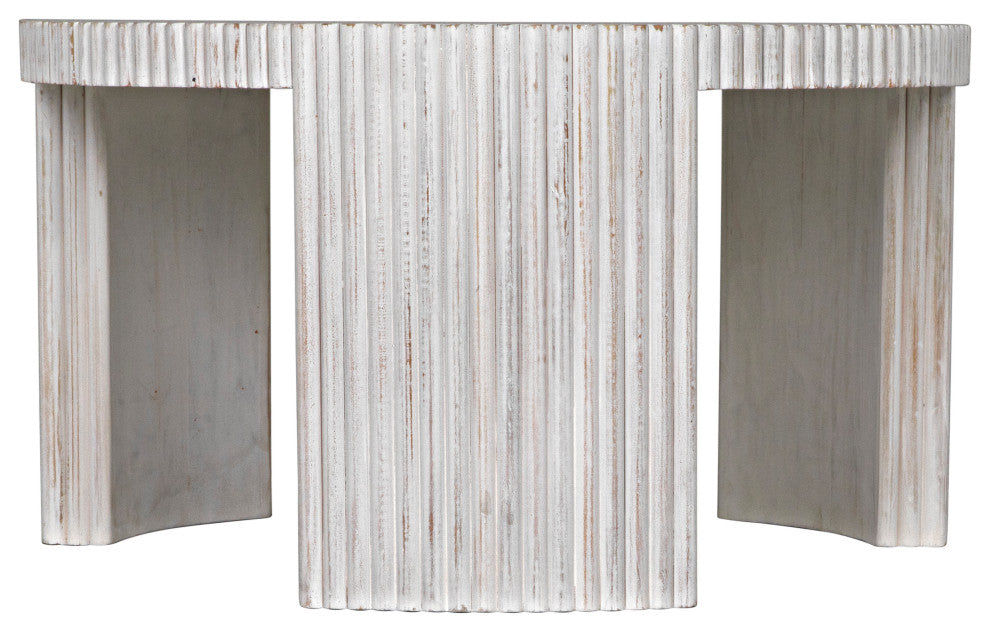 Jgor Side/Coffee Table, White Wash