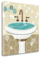 "Dancing Bubbles I" By Veronique Charron, Giclee Print on Gallery Wrap Canvas