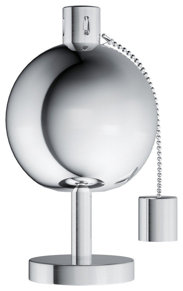 Tabletop Torch Lamp- 10" Steel Fuel Canister for Citronella by Pure Garden